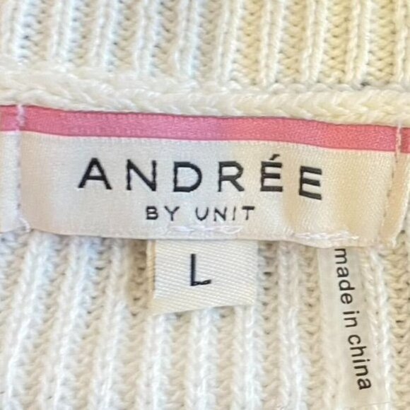 Colorblock Sweater By Andrée By Unit Size L - Picture 5 of 5